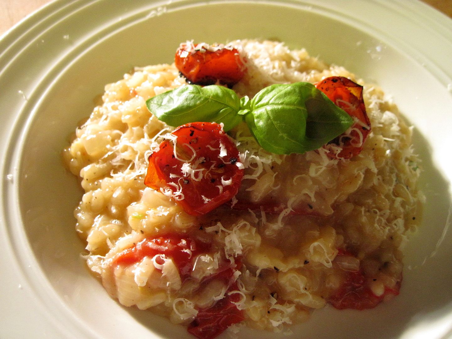 Tomato Basil Risotto